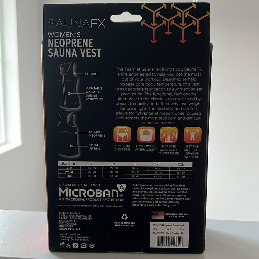 💧💦 sweat vest by Saunafx Medium - Picture 2 of 7